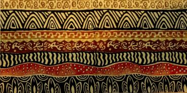 034 Afrikas - 3-lagig (beige) - Ambiente